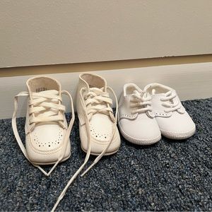 Old timey baby shoes